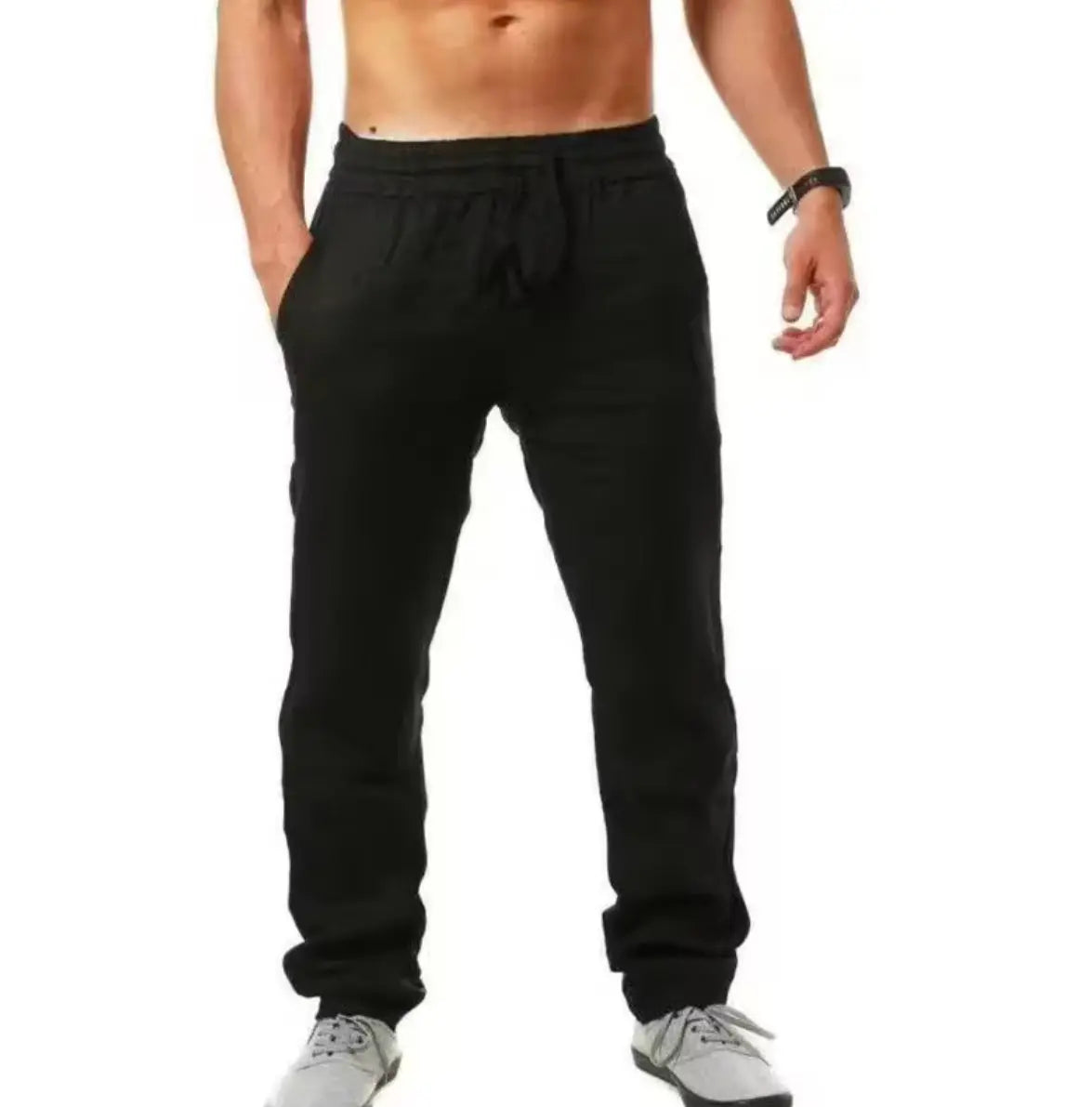 Pantalon de Bambula y lino