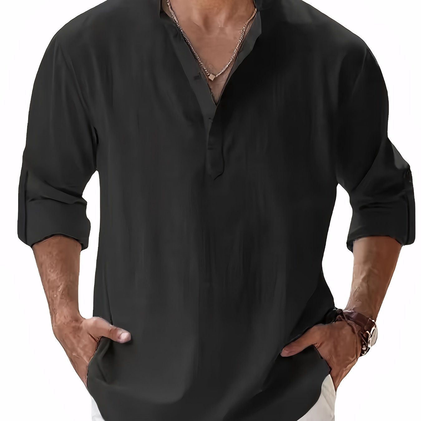 Camisa Riviera™ | 70% Lino y 30% Algodón Fresco