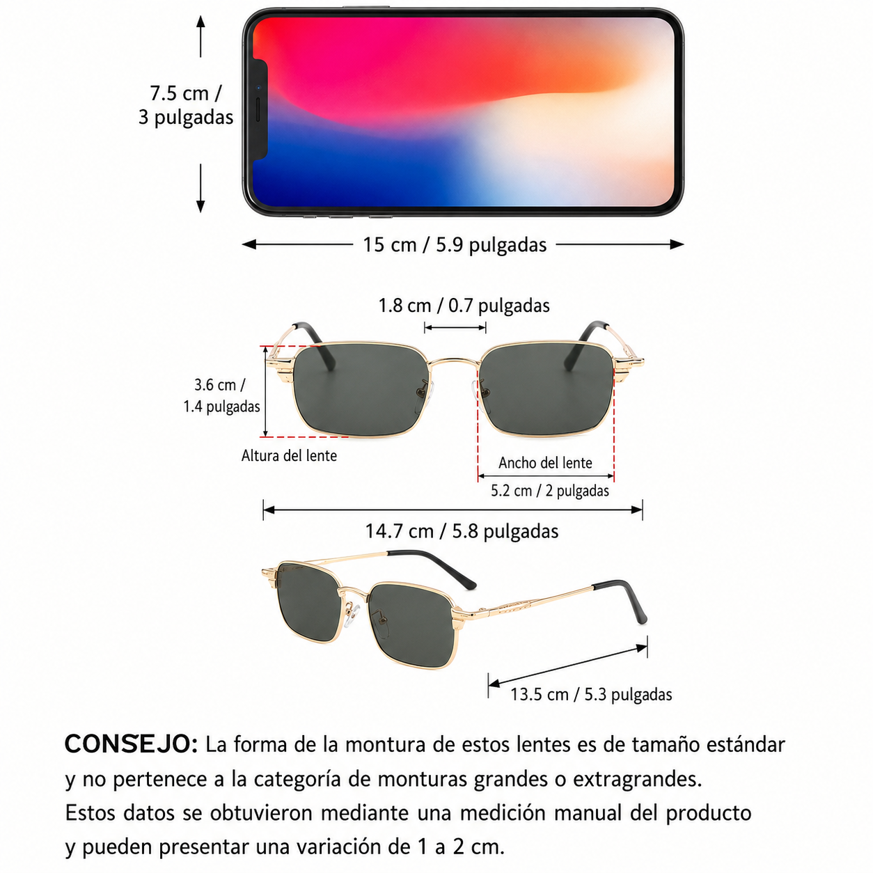 Gafas de Sol Retro Monaco