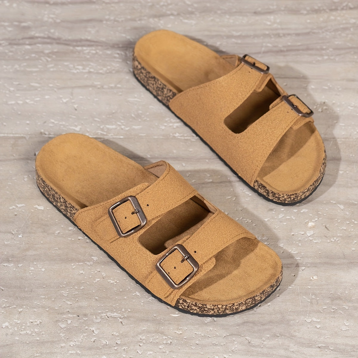 Sandalias de playa ajustables para hombre con hebilla, ideales para actividades al aire libre.