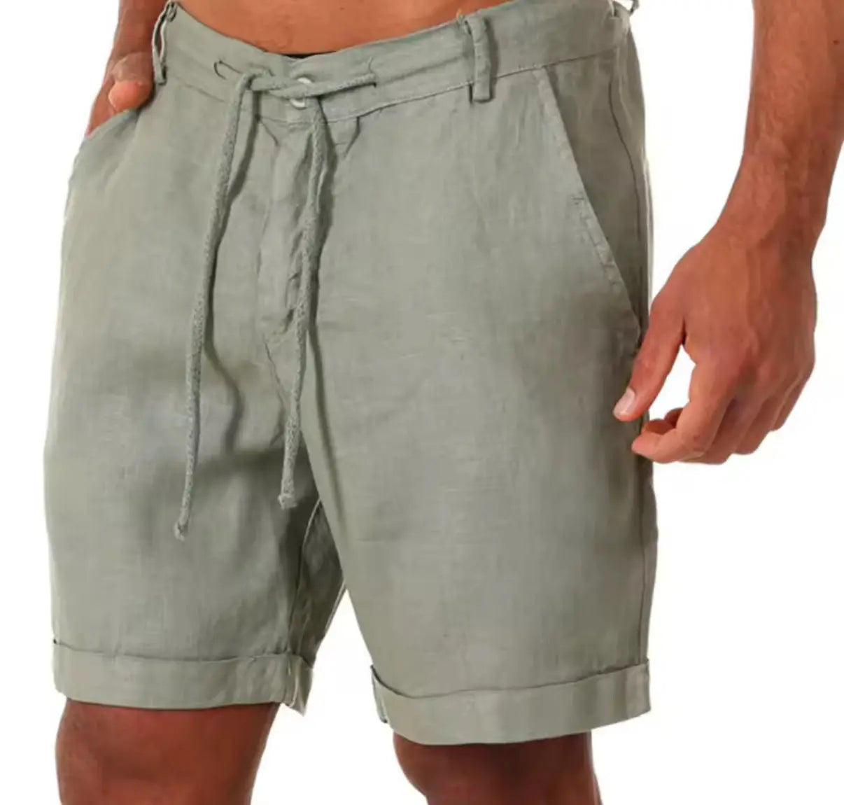 Bermudas de lino