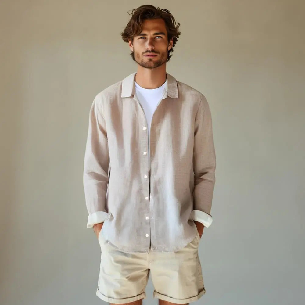 Beckenham linen shirt