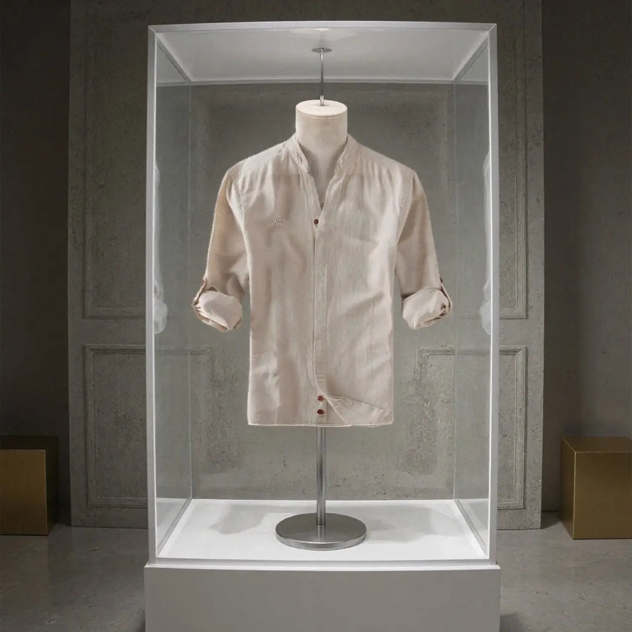 Camisa Bromley de lino