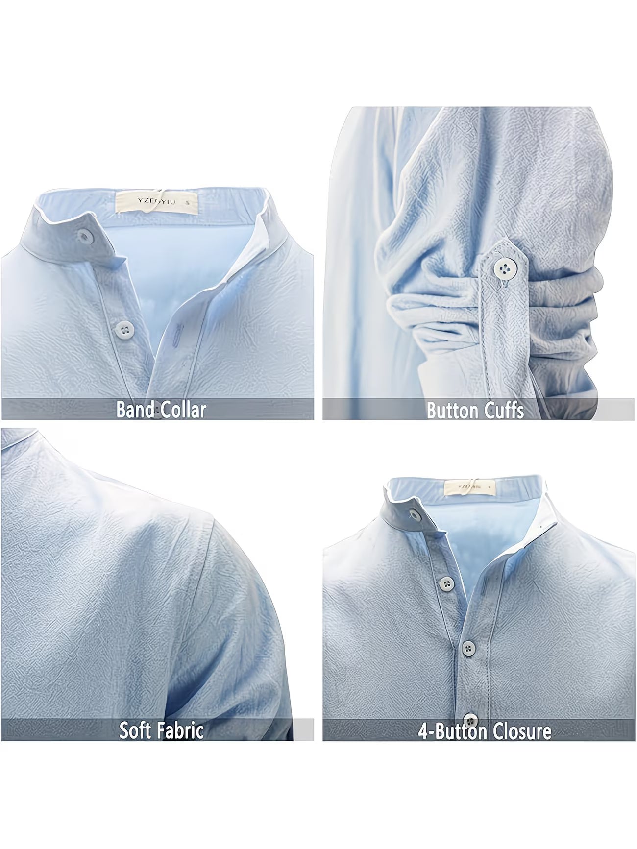 Camisa Riviera™ | 70% Lino y 30% Algodón Fresco