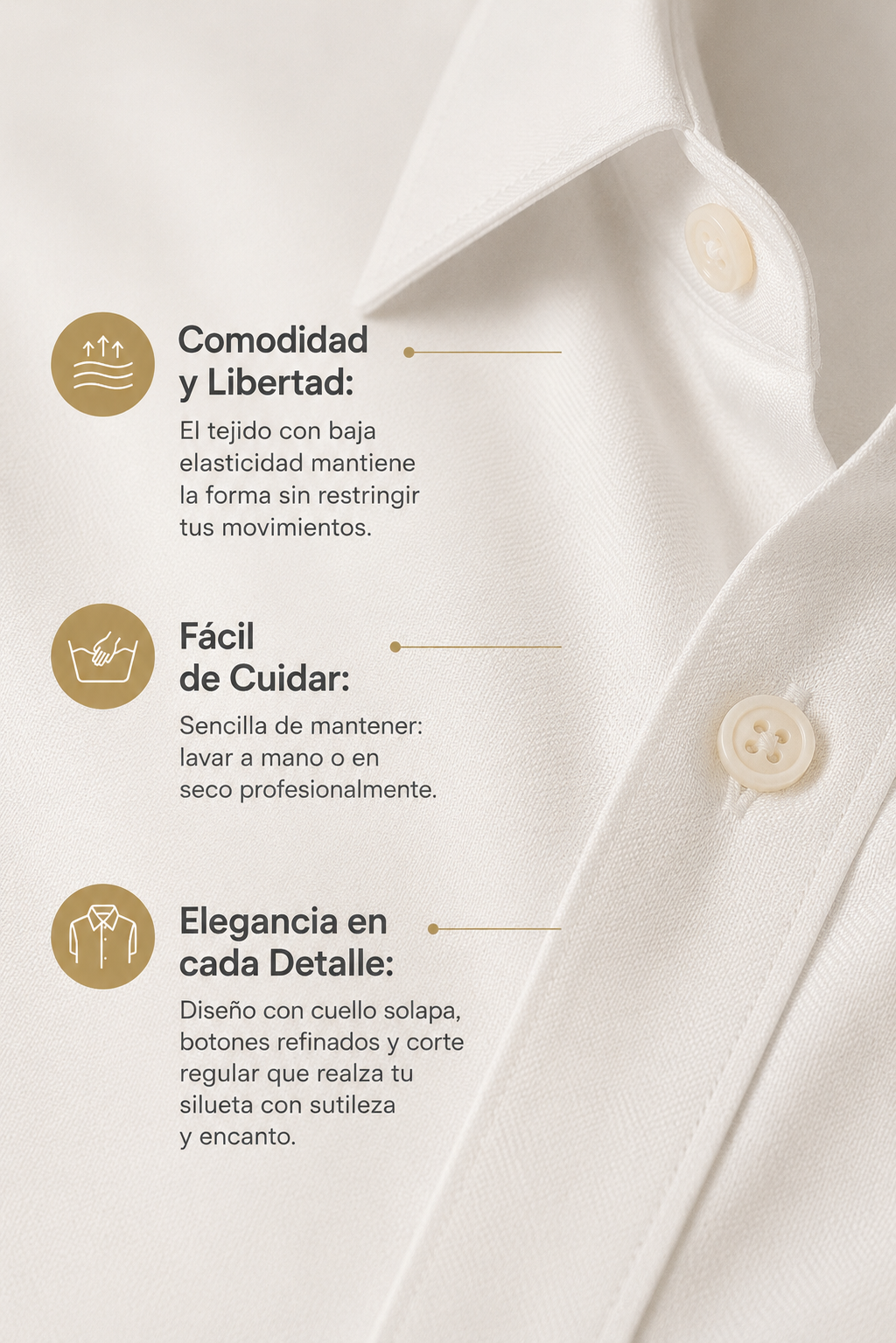 Juego de 2 Camisas de Vestir Para Hombre | Slim Fit
