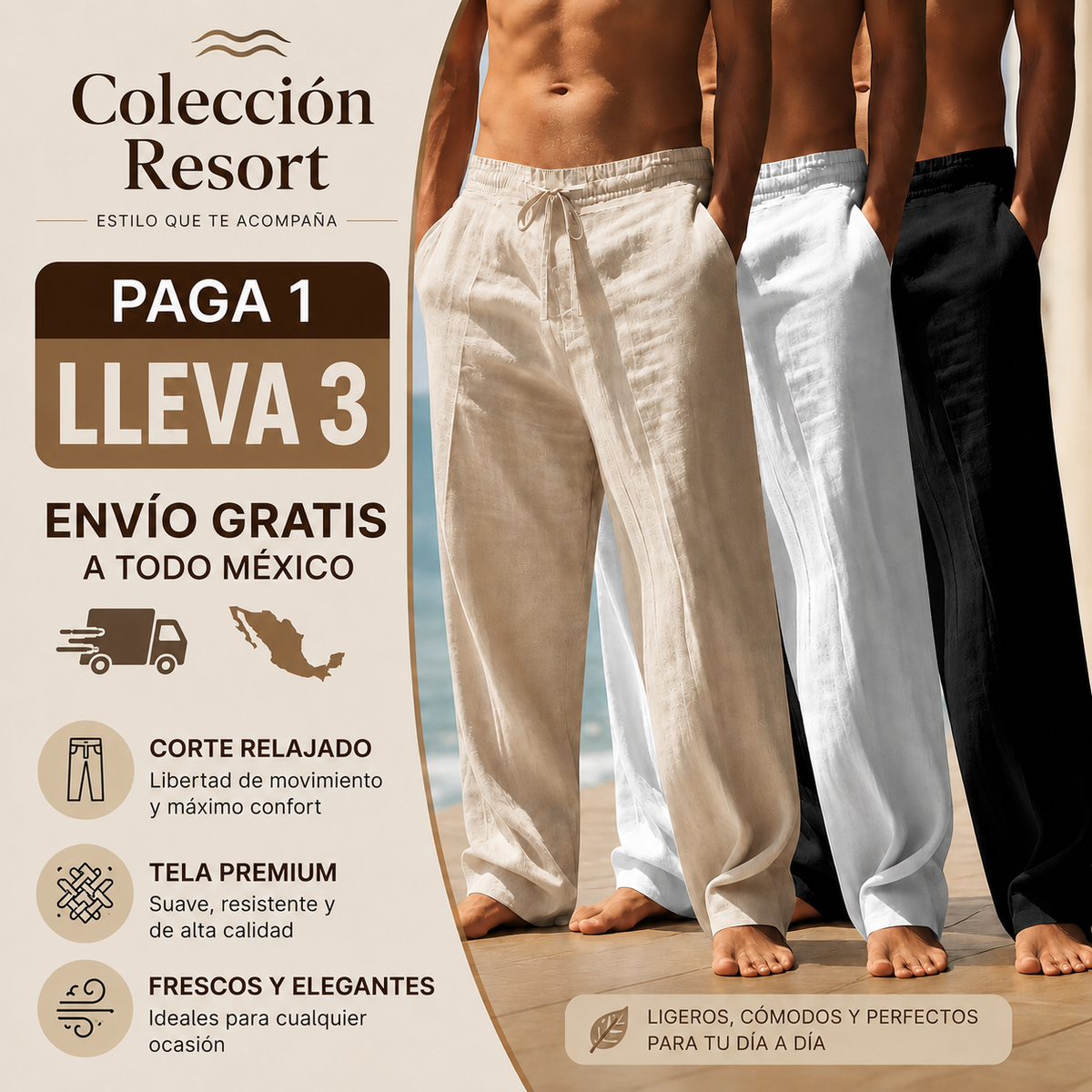 3 Pantalones