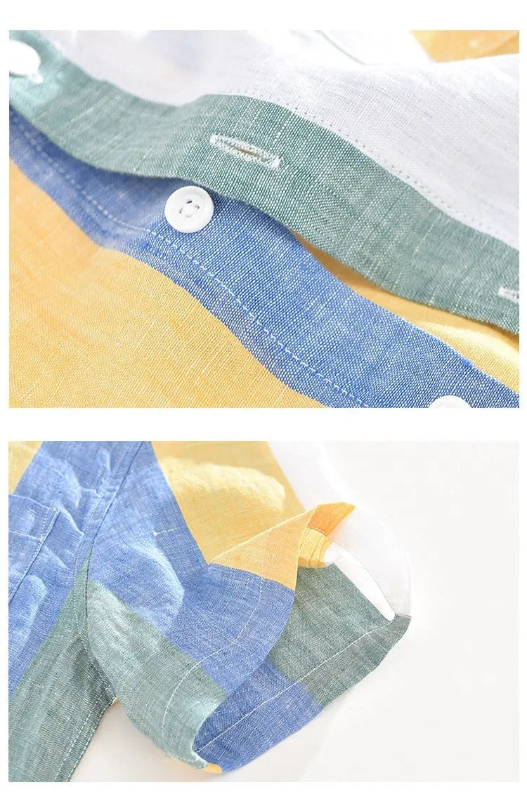 Camisa London Eye  (100% lino)