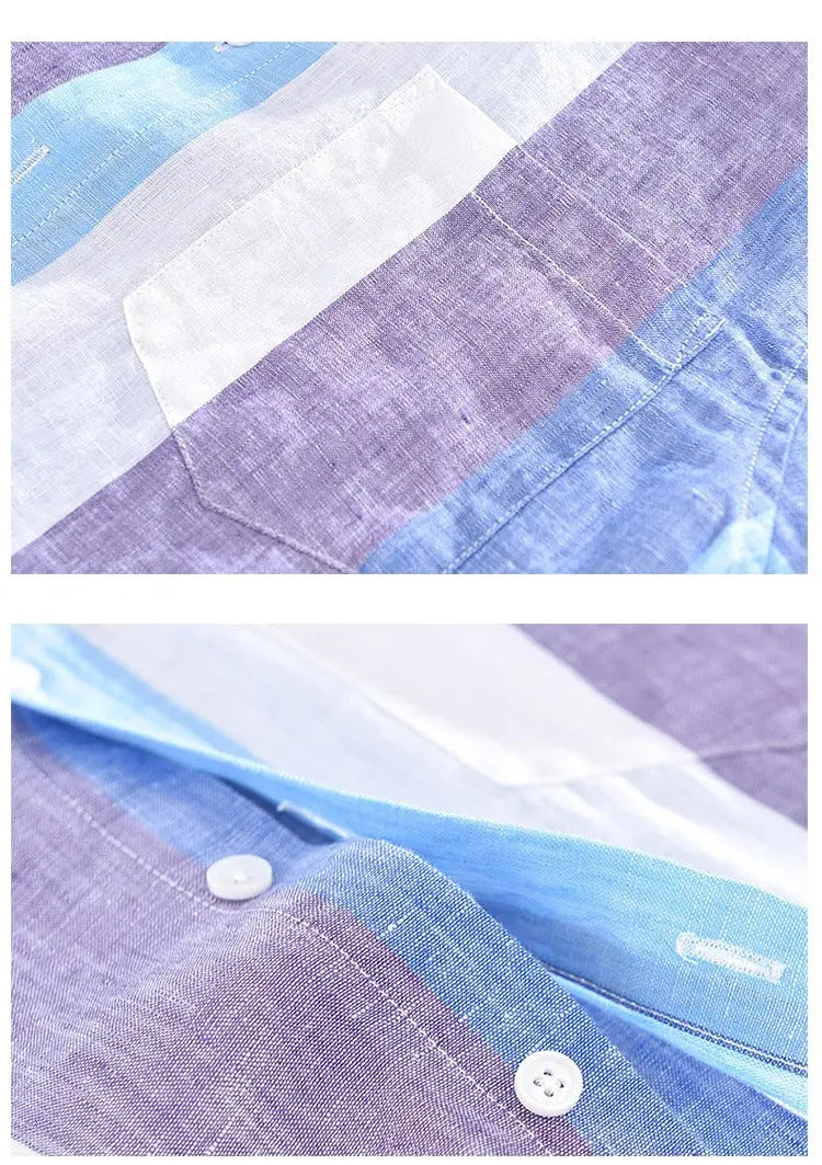 Camisa London Eye  (100% lino)
