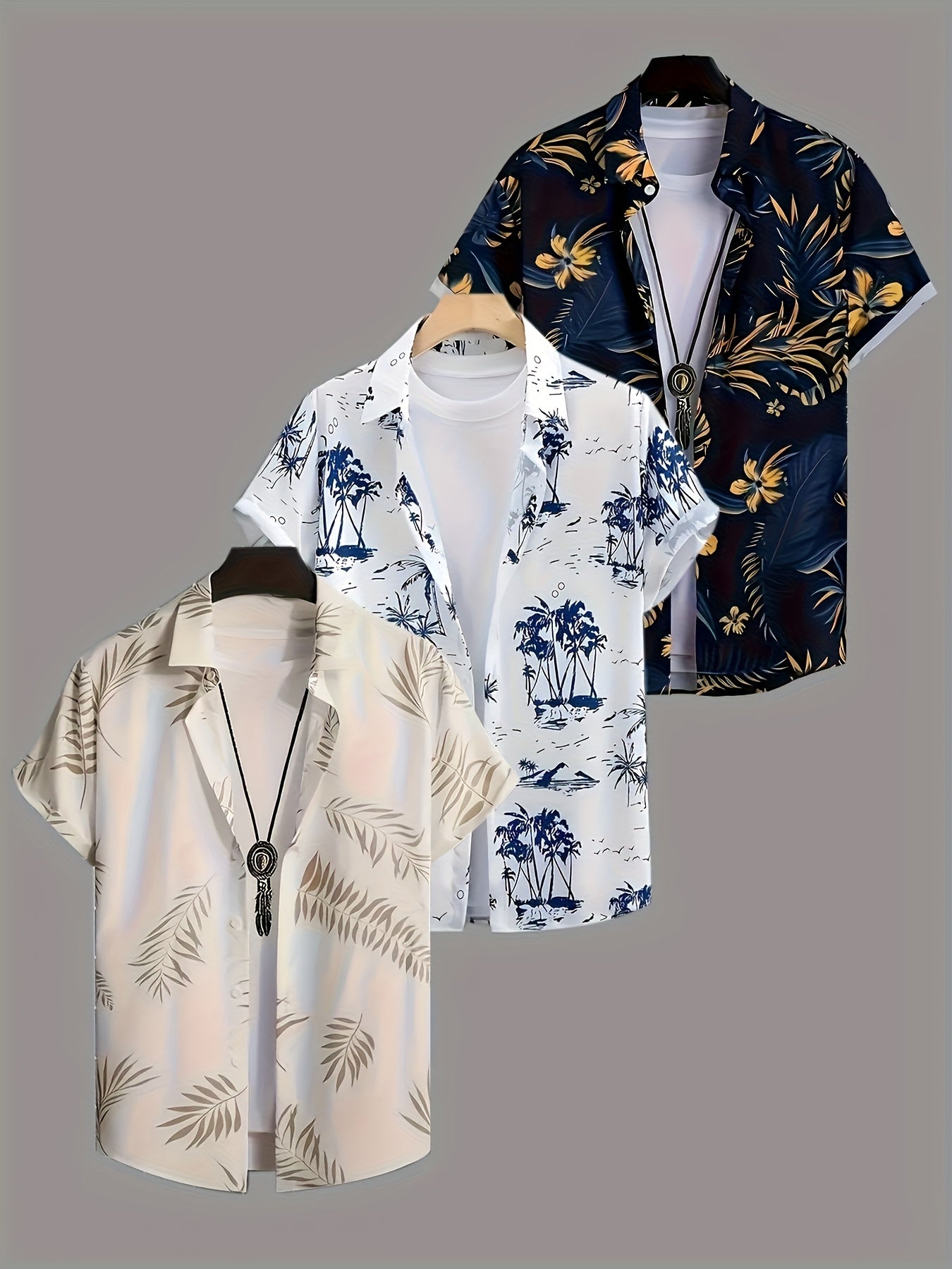 Kit de 3 Camisas Resort Ventari para Hombre
